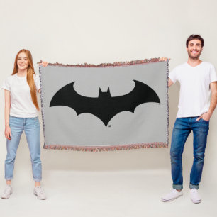 Batman Symbol   Enkel Fladdermus Silhouette-Logoty Filt