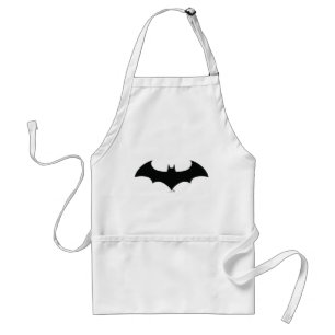 Batman Symbol Enkel Fladdermus Silhouette-Logoty Förkläde