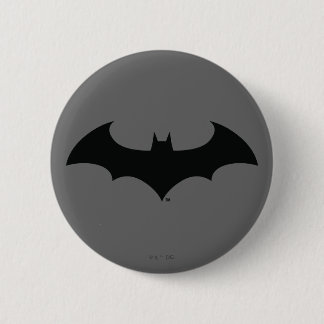 Batman Symbol | Enkel Fladdermus Silhouette-Logoty Knapp