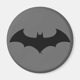 Batman Symbol Enkel Fladdermus Silhouette-Logoty Magnet