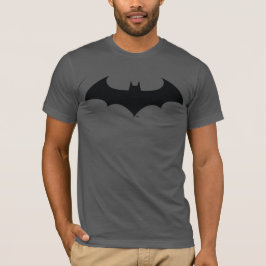 Batman Symbol | Enkel Fladdermus Silhouette-Logoty T Shirt