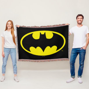 Batman Symbol Fladdermus Oval Logotyp Filt