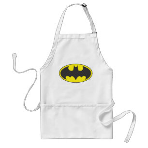 Batman Symbol Fladdermus Oval Logotyp Förkläde