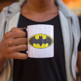 Batman Symbol | Fladdermus Oval Logotyp Mugg