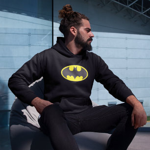 Batman Symbol Fladdermus Oval Logotyp Munkjacka