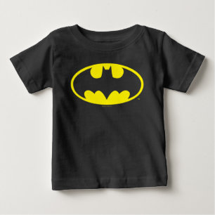 Batman Symbol   Fladdermus Oval Logotyp Tee