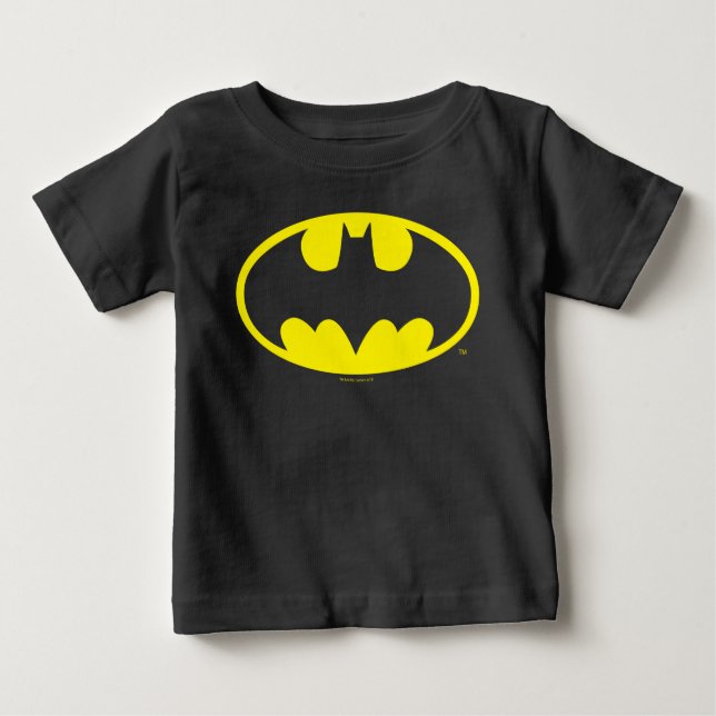Batman Symbol | Fladdermus Oval Logotyp Tee (Framsida)