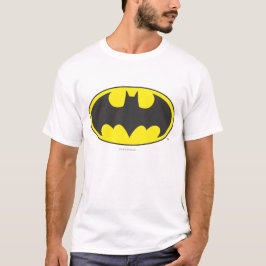 Batman Symbol | Fladdermus Oval Logotyp Tee Shirt