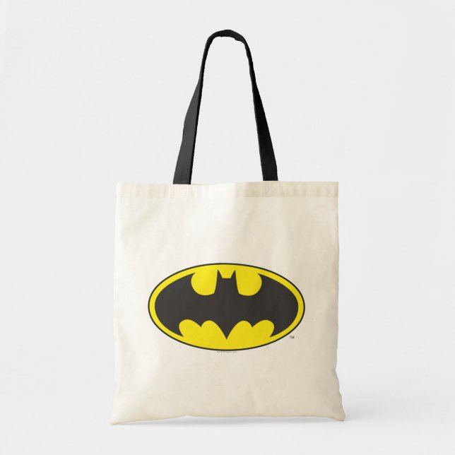 Batman Symbol | Fladdermus Oval Logotyp Tygkasse (Framsidan)