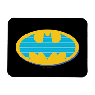 Batman Symbol för cyan Rand Magnet
