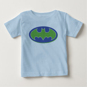 Batman   Symbol för Lila och Grönt T Shirt