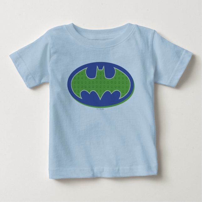Batman | Symbol för Lila och Grönt T Shirt (Framsida)