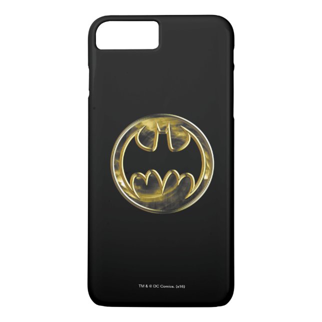 Batman Symbol | GULD LOGOTYP Case-Mate iPhone Skal (Baksida)