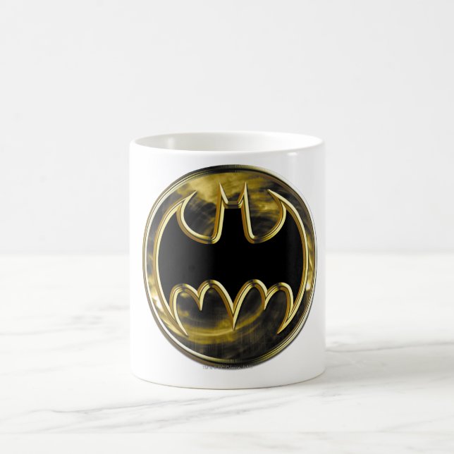Batman Symbol | GULD LOGOTYP Kaffemugg (Center)