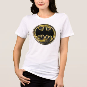 Batman Symbol GULD LOGOTYP T-shirt
