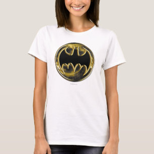 Batman Symbol GULD LOGOTYP T-shirt