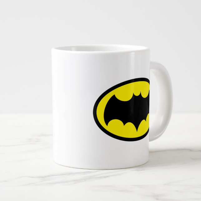 Batman Symbol Jumbo Mugg (Framsida höger)