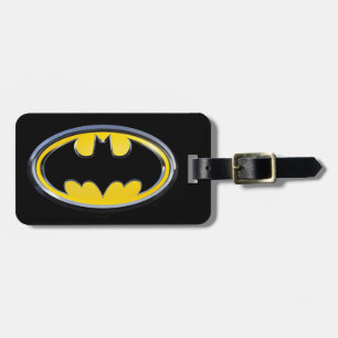Batman Symbol   Klassisk Logotyp Bagagebricka