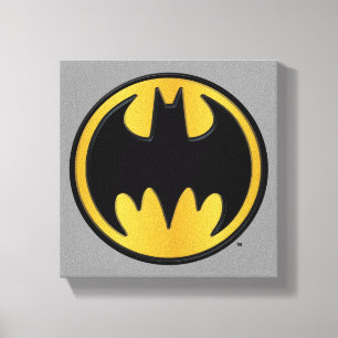 Batman Symbol Klassisk Logotyp Canvastryck