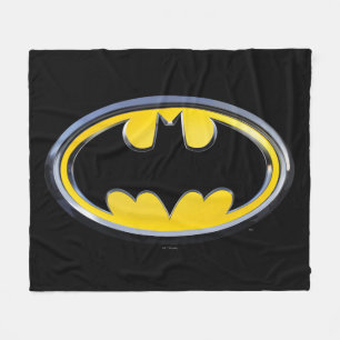 Batman Symbol   Klassisk Logotyp Fleecefilt