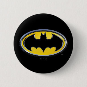 Batman Symbol   Klassisk Logotyp Knapp