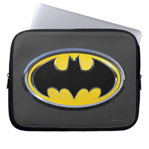 Batman Symbol Klassisk Logotyp Laptop Fodral