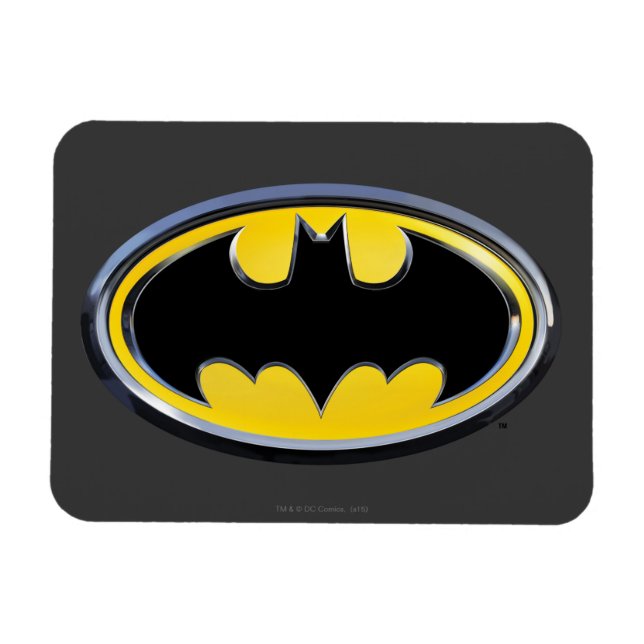 Batman Symbol | Klassisk Logotyp Magnet (Horisontell)