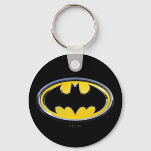 Batman Symbol Klassisk Logotyp Nyckelring