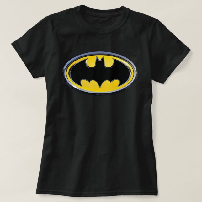 Batman Symbol | Klassisk Logotyp Tee (Design framsida)