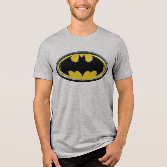 Batman Symbol | Klassisk Logotyp Tee Shirt (Framsida)