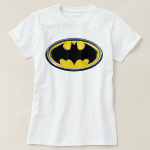 Batman Symbol   Klassisk Logotyp Tee Shirt
