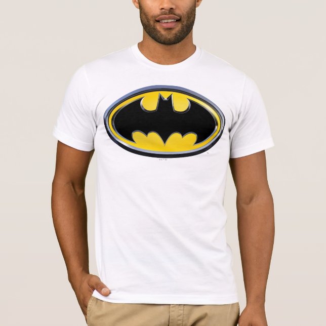 Batman Symbol | Klassisk Logotyp Tee Shirt (Framsida)