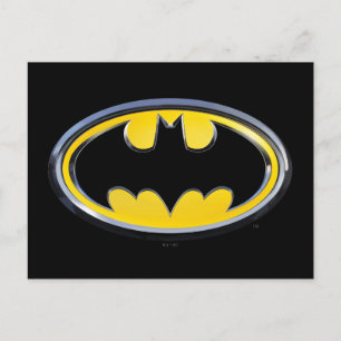 Batman Symbol Klassisk Logotyp Vykort