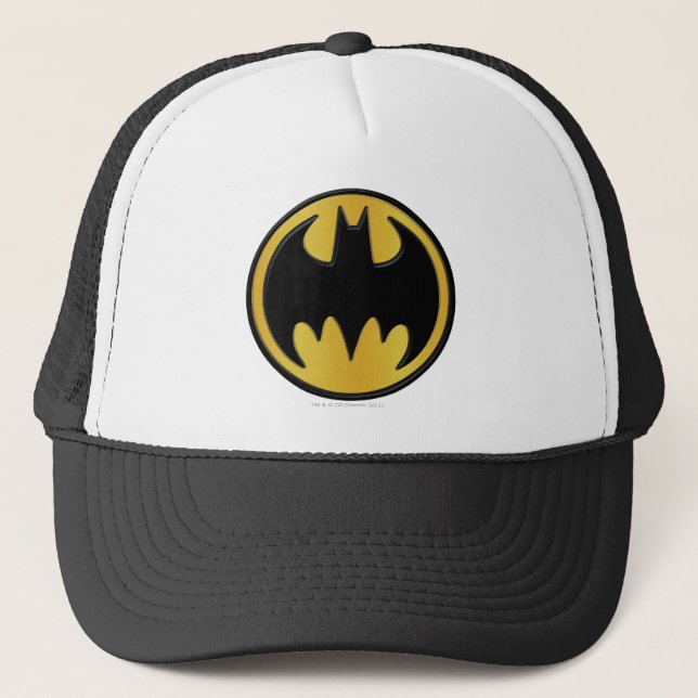 Batman Symbol | Klassisk rundad Logotyp Keps (Framsida)