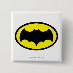 Batman Symbol Knapp