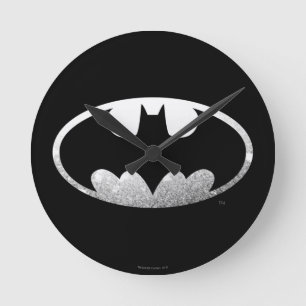 Batman Symbol Kornig Logotyp Rund Klocka