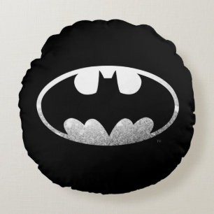 Batman Symbol Kornig Logotyp Rund Kudde
