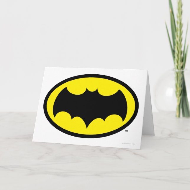 Batman Symbol Kort (Framsida)