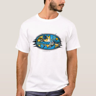 Batman Symbol Logotyp för klassiskt kollage Tröja
