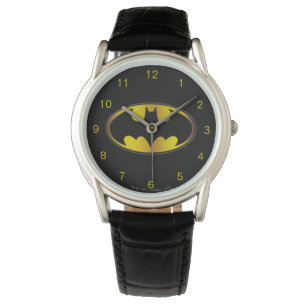 Batman Symbol Logotyp för ovalövertoning Armbandsur