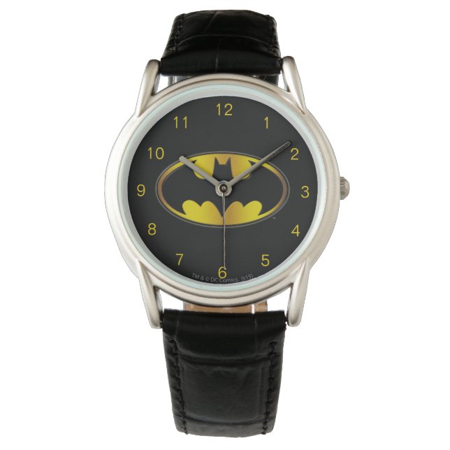 Batman Symbol | Logotyp för ovalövertoning Armbandsur (Framsida)