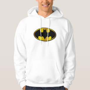Batman Symbol Logotyp för ovalövertoning Hoodie