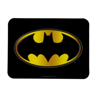 Batman Symbol | Logotyp för ovalövertoning Magnet