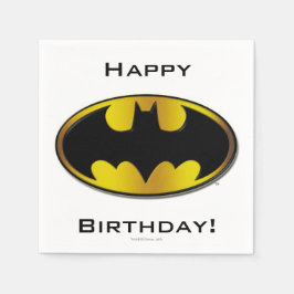 Batman Symbol | Logotyp för ovalövertoning Pappersservett