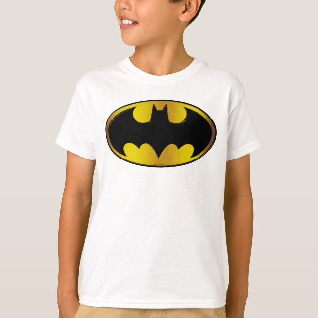 Batman Symbol | Logotyp för ovalövertoning Tröja (Framsida)