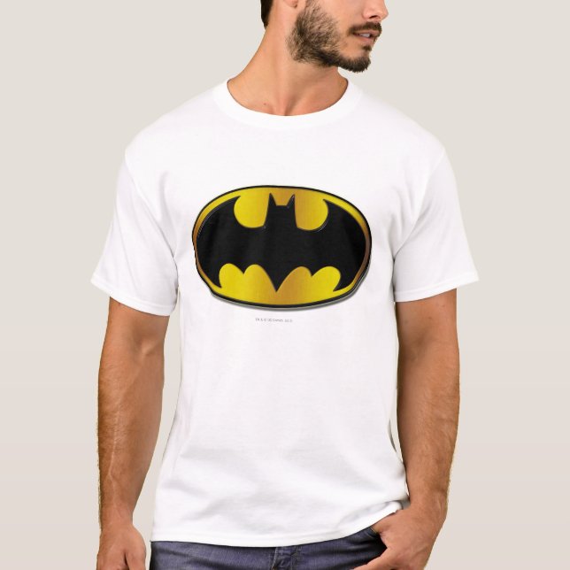 Batman Symbol | Logotyp för ovalövertoning Tröja (Framsida)