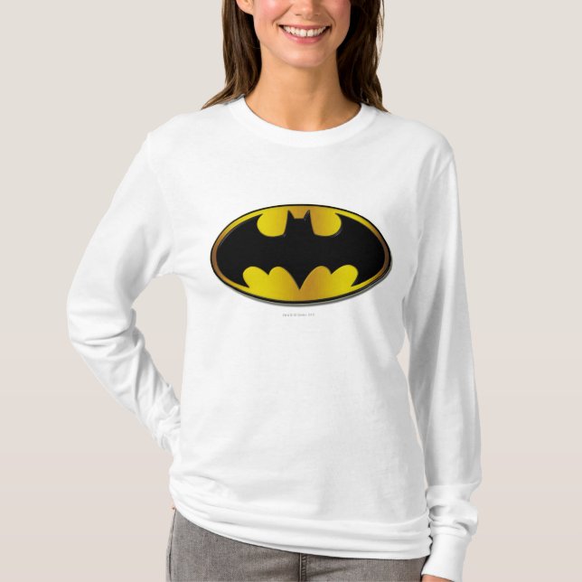 Batman Symbol | Logotyp för ovalövertoning Tröja (Framsida)