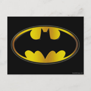 Batman Symbol   Logotyp för ovalövertoning Vykort