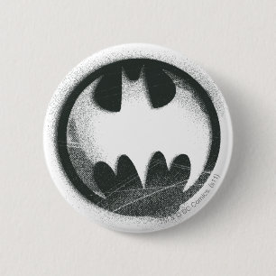 Batman Symbol Logotyp för sprejsymbol Knapp