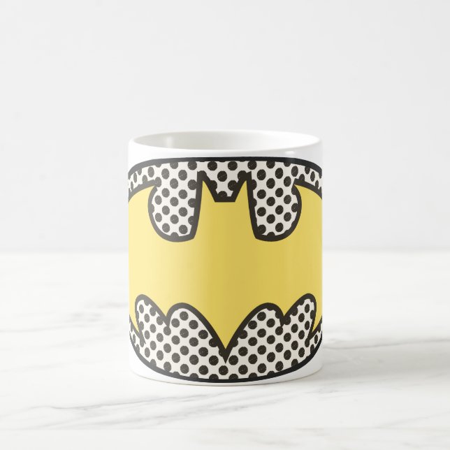 Batman Symbol | Logotyp för visningstid Kaffemugg (Center)
